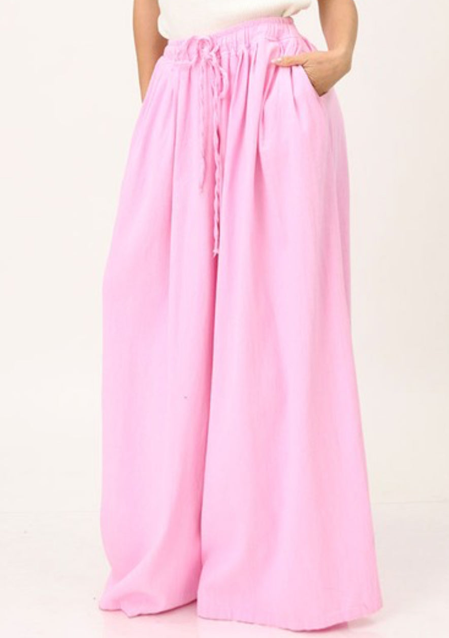 Dioor Denim Wide Leg Pants ***NEW COLORS! LG FITS PLUS! READ FULL DESCRIPTION BEFORE ORDERING!!***