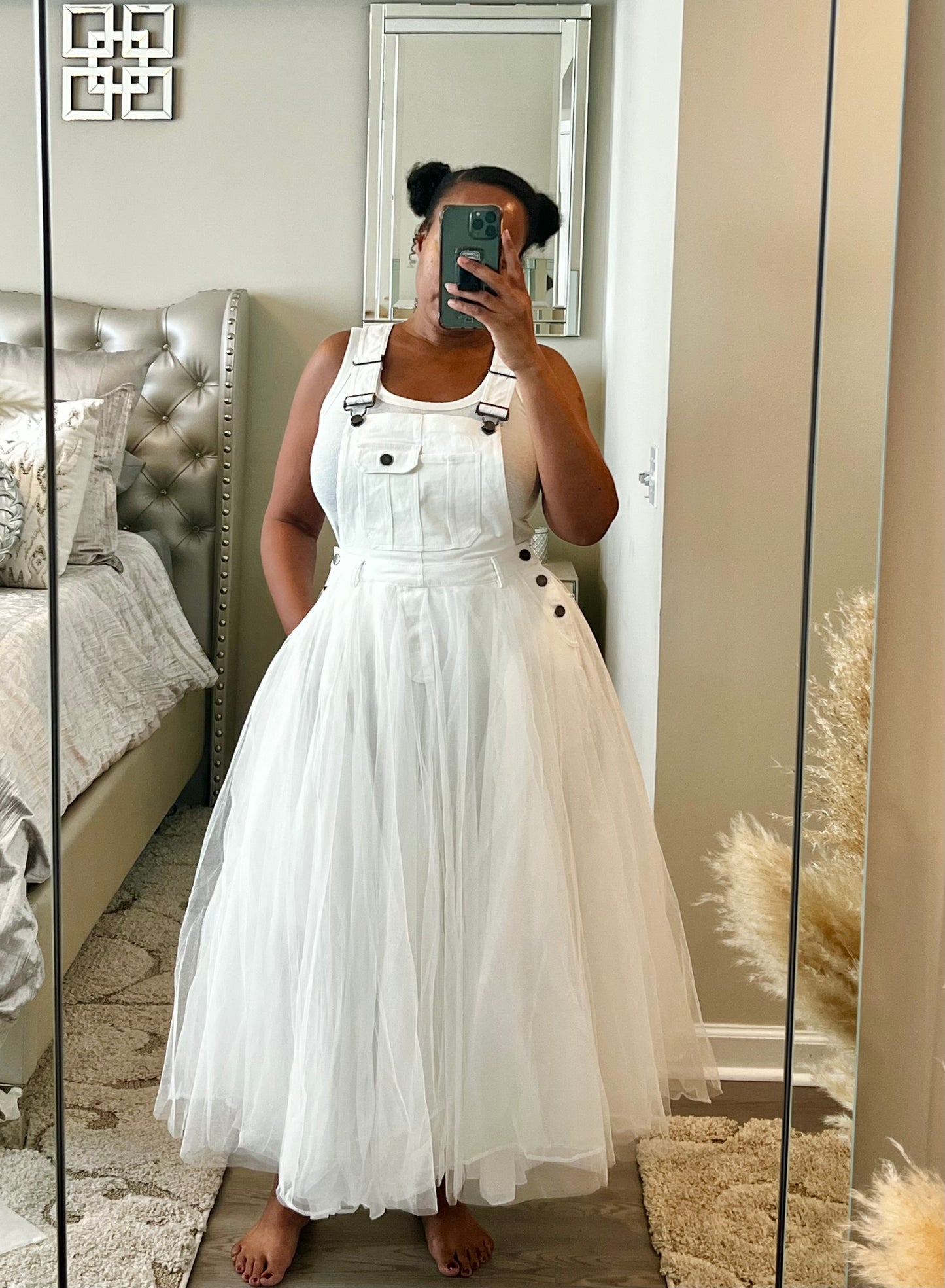 Issa Tulle Overall Dress *SHIPPING DETAILS IN DESCRIPTION!*