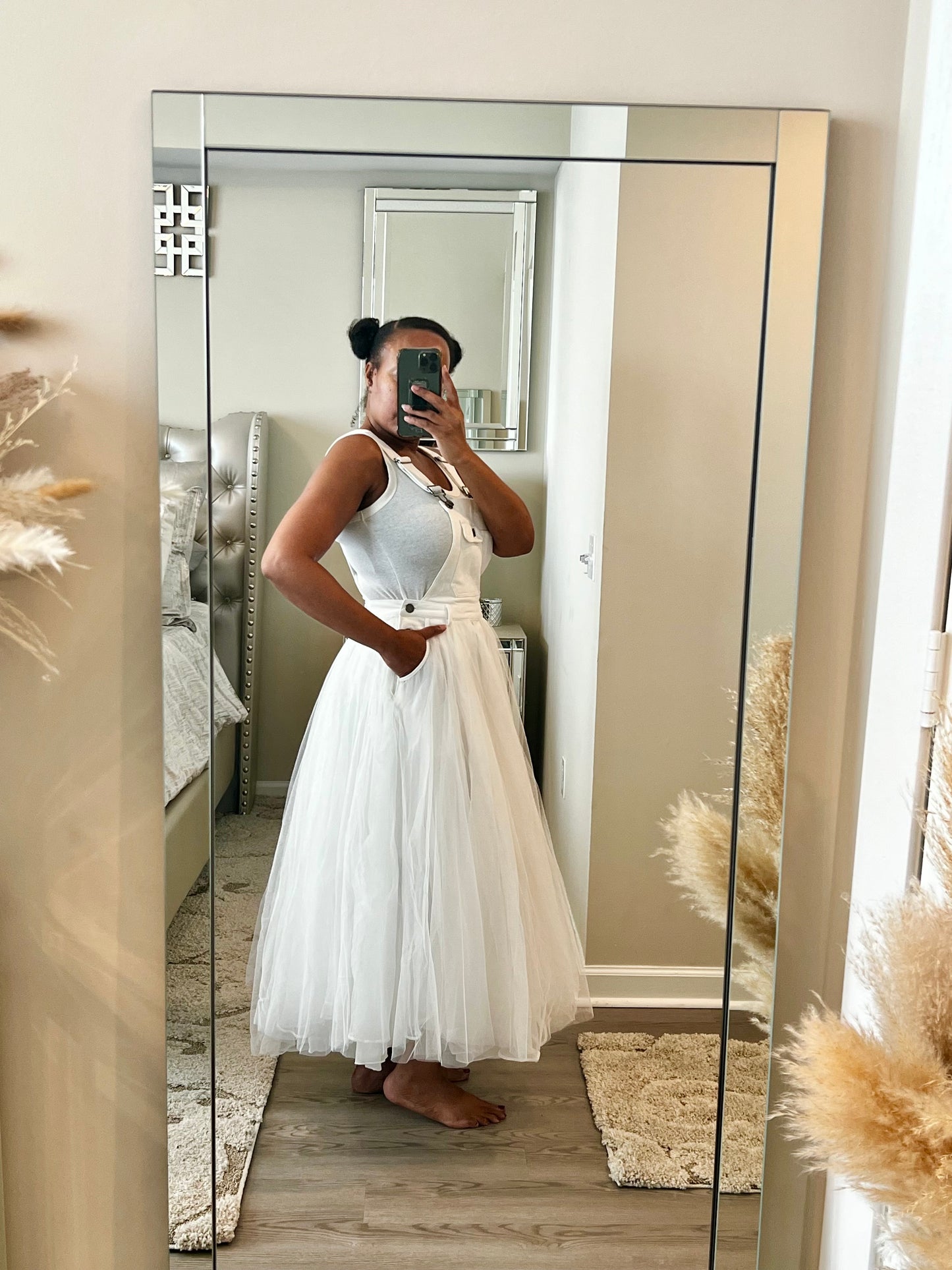 Issa Tulle Overall Dress *SHIPPING DETAILS IN DESCRIPTION!*